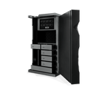 Luxury Collectible Vault Safe with Gold-Plated Finish & Secret Dial Lock System