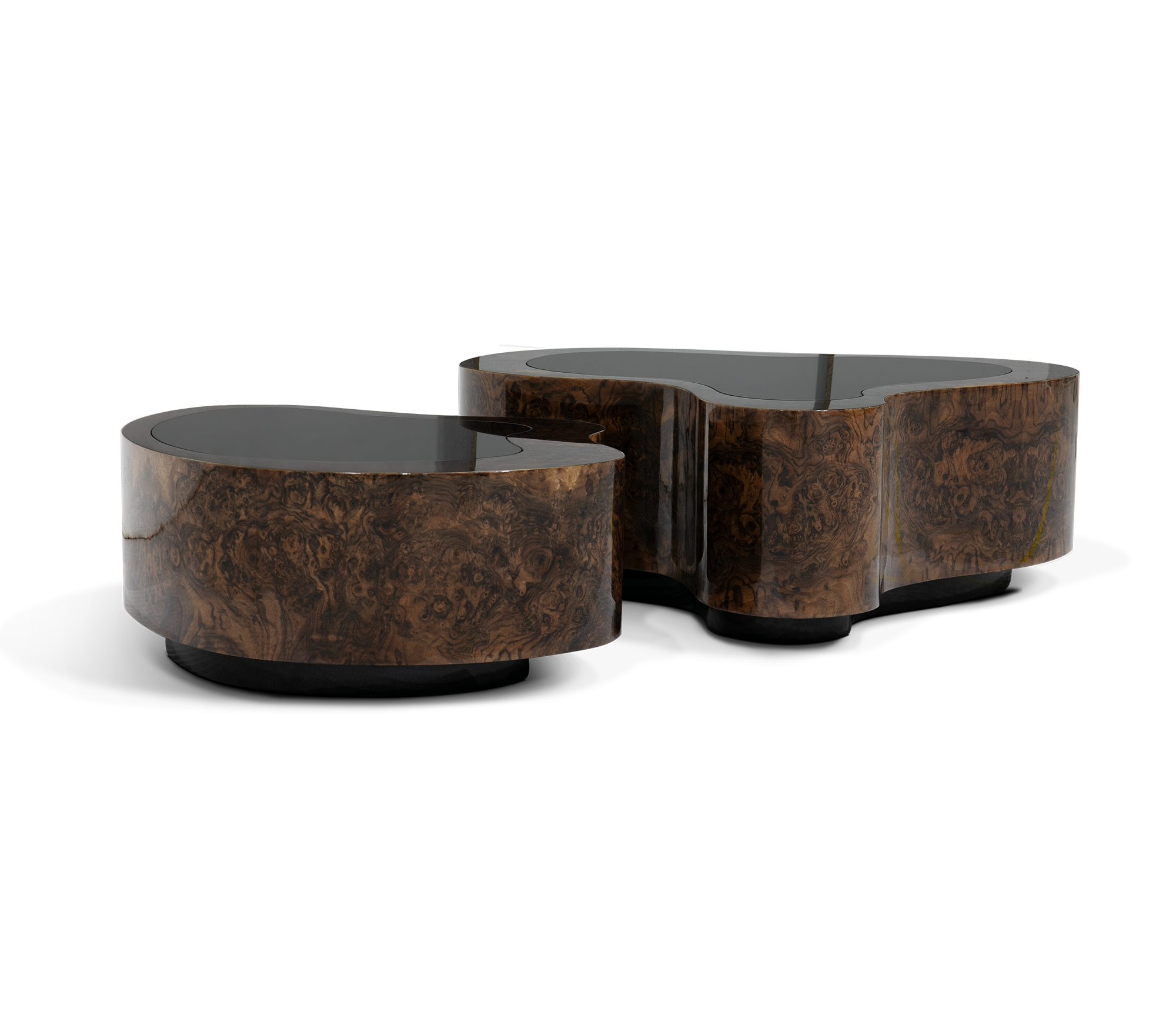 Luxury Hammered Brass Coffee Table with Wave Sculptural Design & Artisan Craftsmanship