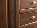 Tuscany Solid Poplar Wood Buffet Sideboard Vintage 4 drawers Cabinet Old World Entryways Cabinet1