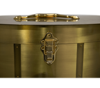 Luxury Champagne Gold Vault Safe with High-Security Storage & Elegant Designer Finish