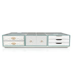 Luxury Modular Coffee Table with Geometric Design, Hidden Storage & Modern Style