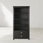 Telegraph Wood Office File Bookcase Distressed Tall Display Cabinets Sideboard