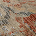 Tapis noué main Antwone à motifs traditionnels de style persan