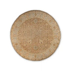 Asphyn Wool Round Area Rug with 100% Wool Carpet Combining Aesthetics & Practicality