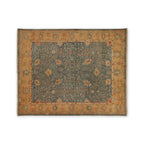 Asphyn Hand-Knotted Area Rug from 100% Wool Carpet Old-Fashioned Style Full of Stories