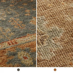 Asphyn Wool Round Area Rug with 100% Wool Carpet Combining Aesthetics & Practicality