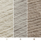 Luxury Hand-Knotted Cashmere Wool Rug from 100% Mongolian Cashmere Wool Carpet Modern Wabi-Sabi Textured Style