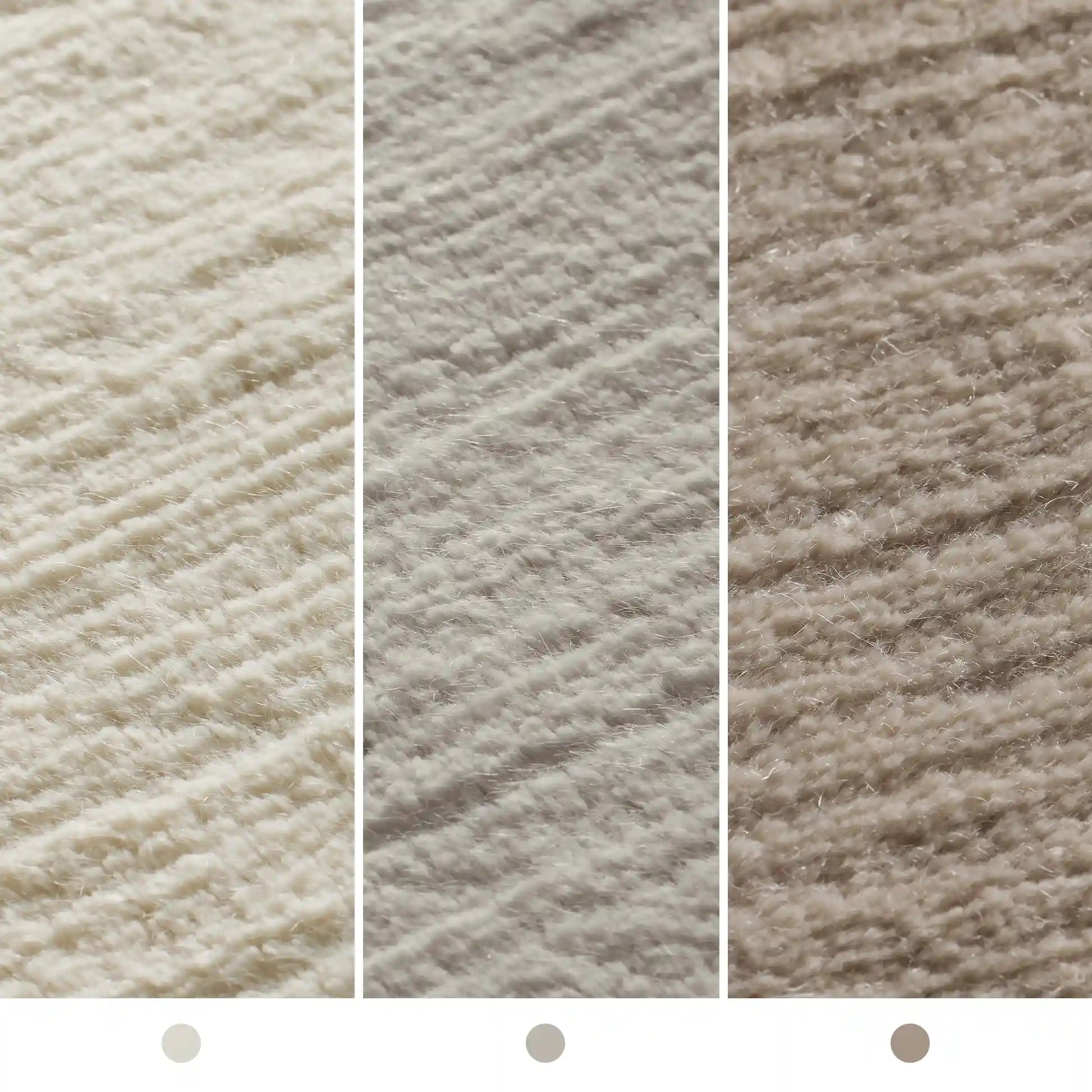 Luxury Hand-Knotted Cashmere Wool Rug from 100% Mongolian Cashmere Wool Carpet Modern Wabi-Sabi Textured Style