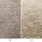 Luvka Wolle handgetufteter Teppich Klassische Inspiration & Modernes Design Teppich Modern Vintage Reliefmuster Stil