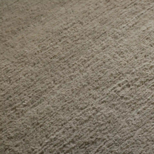 Kaschmir-Mischung Handgeknüpfter Wollteppich Weich & Strapazierfähig Plüsch Teppich Modern Minimalistisch Einfarbig Strukturiert Stil