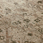 Faymynte Hand-Knotted Round Rug Persian-Style Versatile Round Carpet