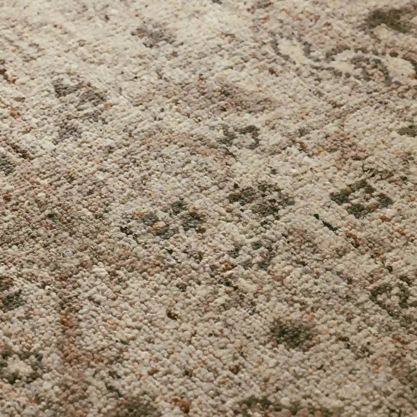 Faymynte Hand-Knotted Round Rug Persian-Style Versatile Round Carpet
