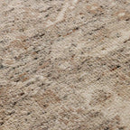 Faymynte Hand-Knotted Round Rug Persian-Style Versatile Round Carpet