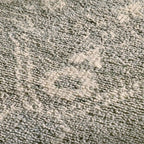 Faymynte Hand-Knotted Round Rug Persian-Style Versatile Round Carpet