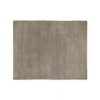Cashmere Blend Hand-Knotted Wool Area Rug Soft & Durable Plush Carpet Modern Minimalist Solid Color Textured Style