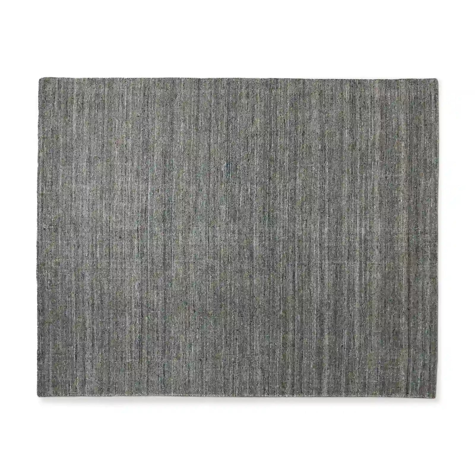 Laessyn Charcoal Hand-Knotted Wool Blend Rug Perfectly Blends Classic Craftsmanship with Modern Style Carpet Minimalist Natural Textured Style