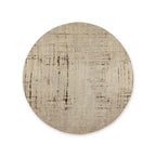 Wylla Round Rug Modern Abstract Textured Style Carpet A Soft & Comfortable Living Environment