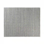 Lasyn Rug in Silver Modern Soft Luxurious & Durable Carpet Minimalist Solid Color Abstract Linear Style
