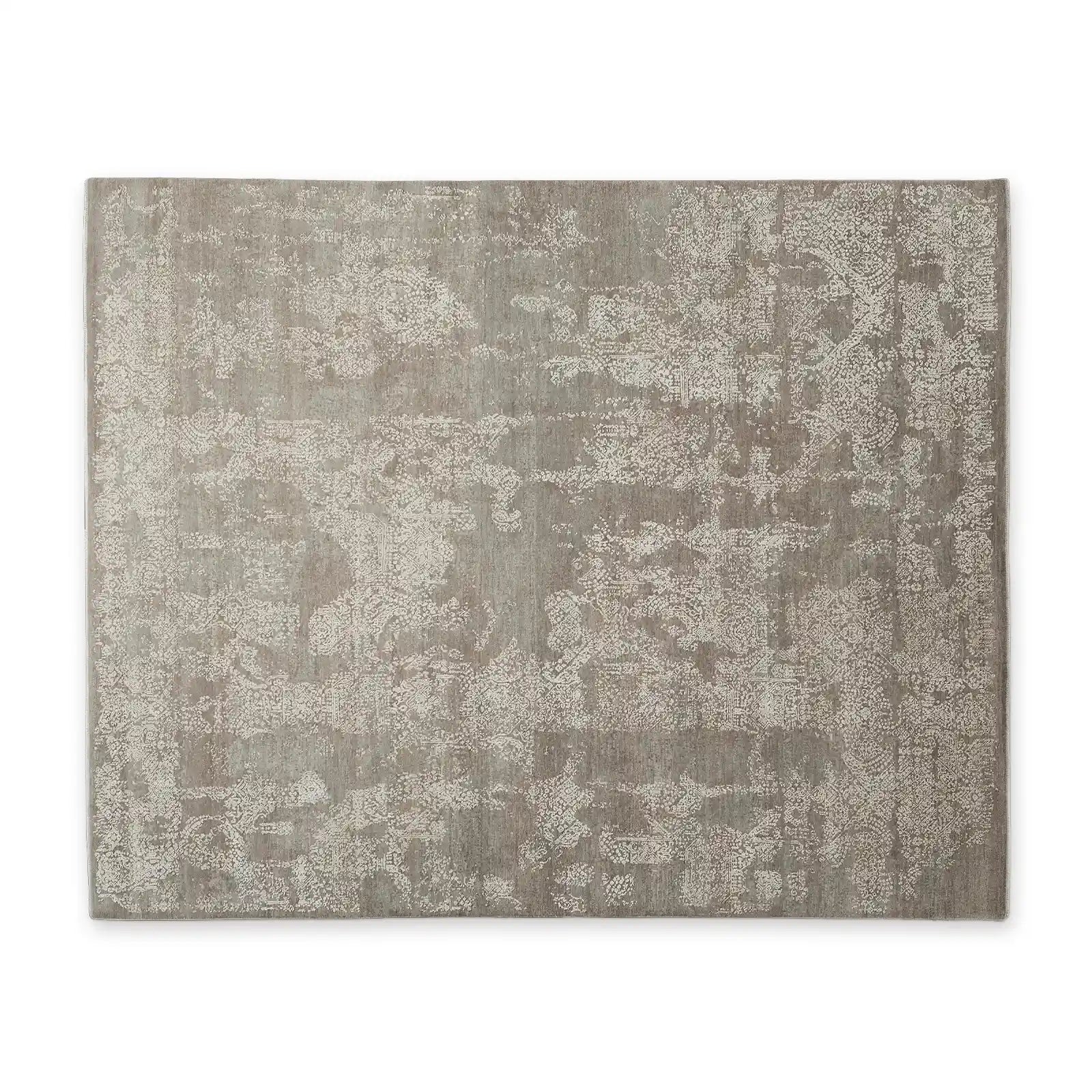 Tapis de Prière Noué à la Main en Laine et Soie Lascarra Motif Artistique Luxueux et Élégant Traditionnel