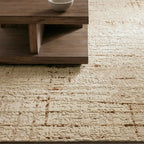 Wylie Hand Tufted Rug Clean & Transparent Feeling Carpet Transitional Modern Textured Style