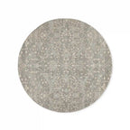 Faymynte Hand-Knotted Round Rug Persian-Style Versatile Round Carpet