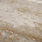 Vyona Hand Tufted Round Rug in Fog or Sand Tones Carpet Wabi-Sabi Patina Textured Style