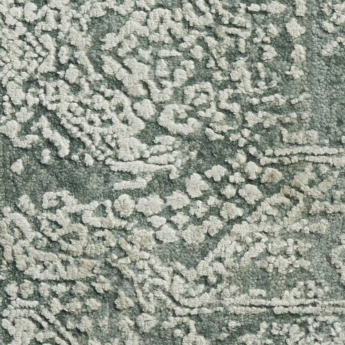 Tapis de Prière Noué à la Main en Laine et Soie Lascarra Motif Artistique Luxueux et Élégant Traditionnel