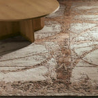 Bürka” Hand-Knotted Rug Collection Modern Art Abstract Style Carpet