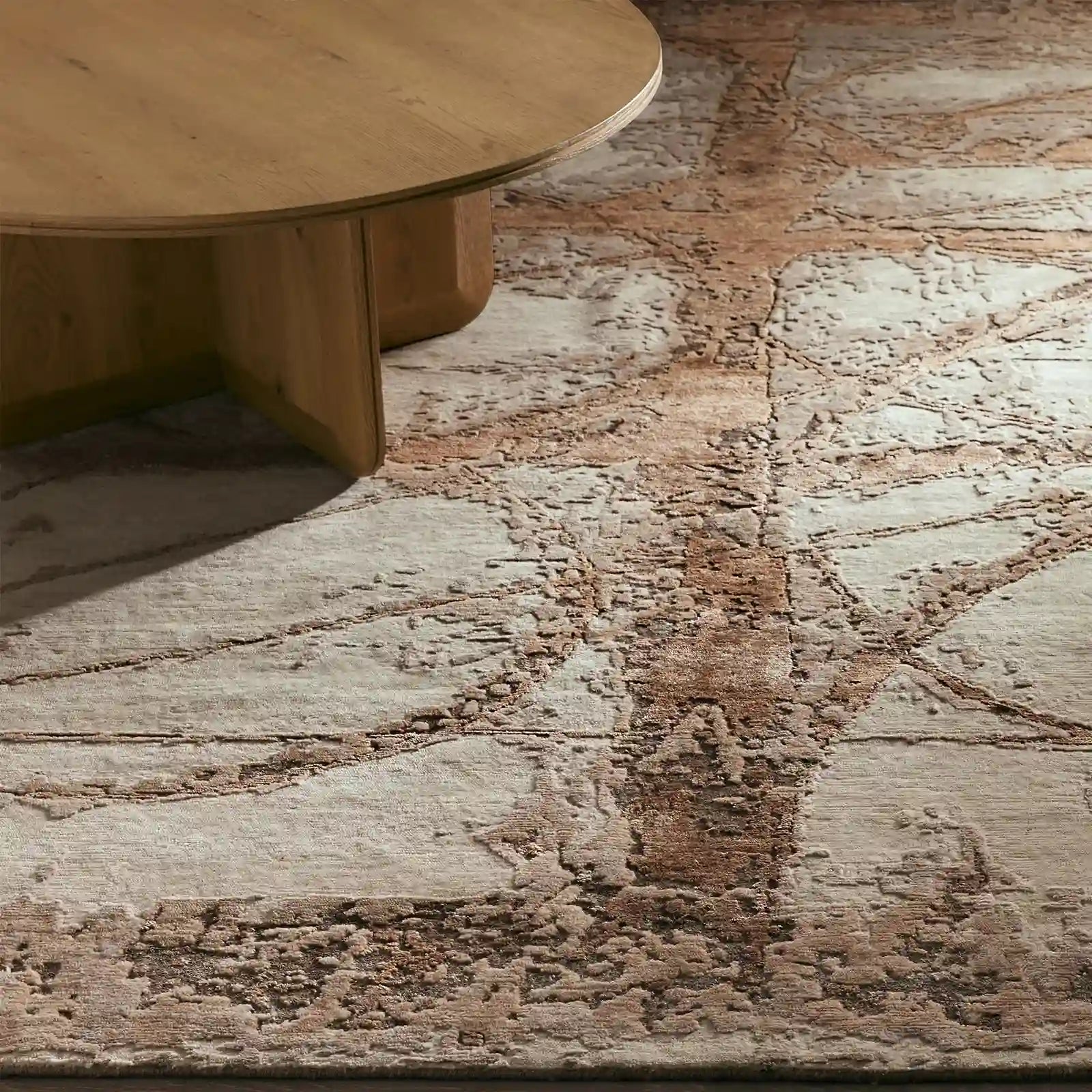 Bürka” Hand-Knotted Rug Collection Modern Art Abstract Style Carpet