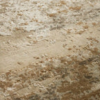 Vyona Hand Tufted Round Rug in Fog or Sand Tones Carpet Wabi-Sabi Patina Textured Style