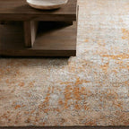 Tapis Harlowe en laine et viscose tufté main Tapis de haute qualité avec une touche artistique rétro et une sensation chaleureuse