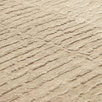Artym Hand-Knotted Rayon Wool Area Rug Modern Minimalist Textured Style Carpet