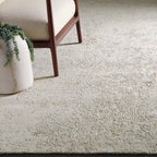 Tapis Harlowe en laine et viscose tufté main Tapis de haute qualité avec une touche artistique rétro et une sensation chaleureuse