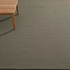Falora Brown & Celadon Hand Tufted Performance Rug Clean Durable & Classic Design Carpet Minimalist Textured Neutral Style