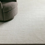 Lanora Wool & Linen Rug Sustainable Warm & Understated Carpet Natural Textured Neutral Style