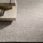Orien Handgetufteter Performance-Teppich Einfacher, pflegeleichter und stilvoller Teppich Moderner, linear texturierter Performance-Stil