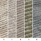 Orien Handgetufteter Performance-Teppich Einfacher, pflegeleichter und stilvoller Teppich Moderner, linear texturierter Performance-Stil