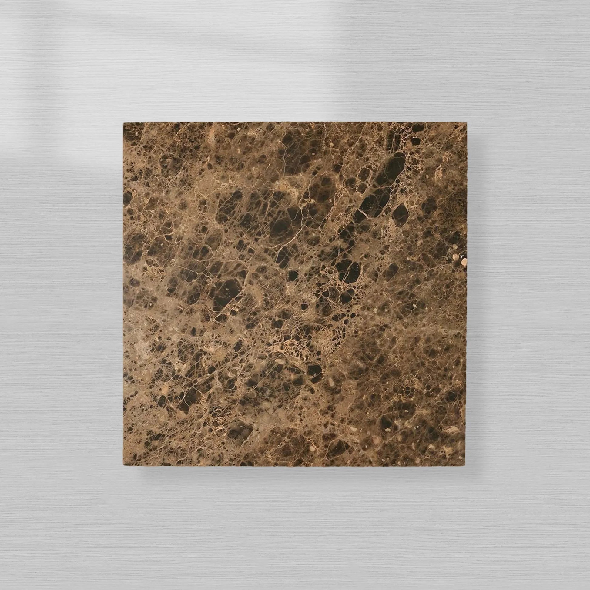 Zelie Coffee Table with Emperador Marble & Brushed Brass Base Luxury Living Room Center Tea Table Cocktail Table