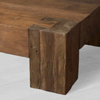 Ubud Reclaimed Teak Coffee Table Wood Living Room Center Tea Table Vintage Style