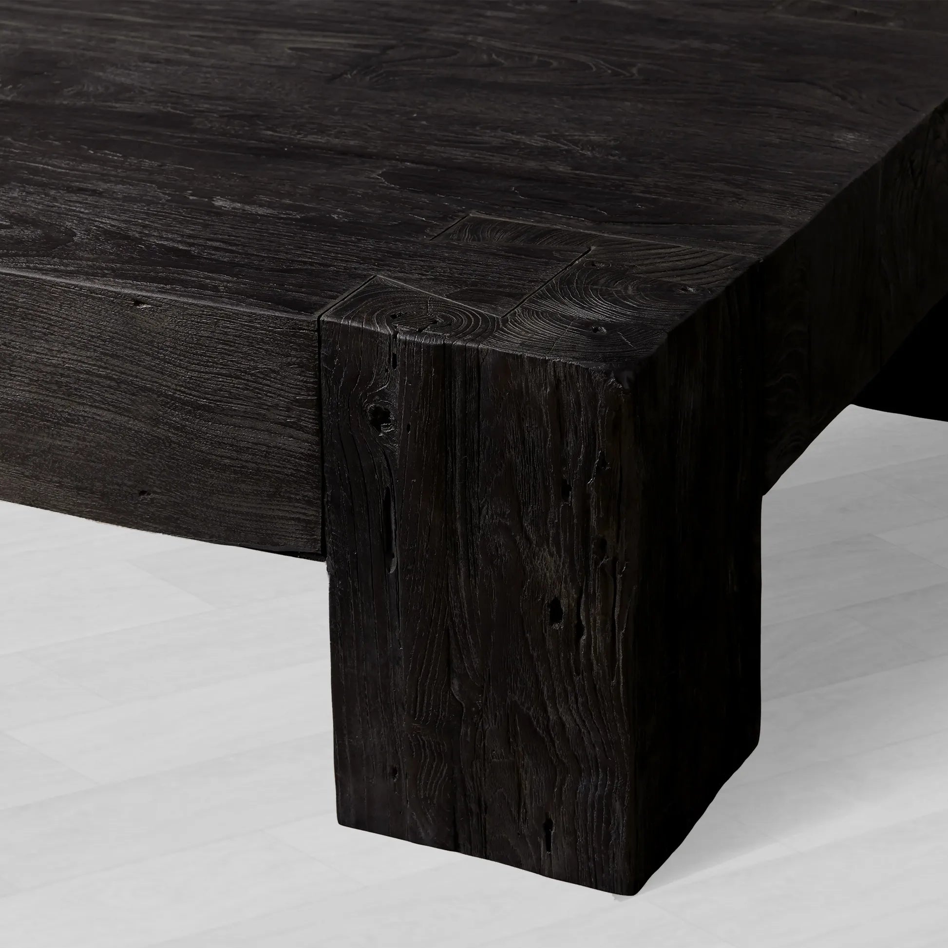 Ubud Reclaimed Teak Coffee Table Wood Living Room Center Tea Table Vintage Style