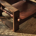 Gabriel Solid Oak Leather Armchair