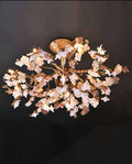 31.5'' Wide Artistic Kapok Flower Vintage Tree Branch Looking Creative Ceiling Chandelier