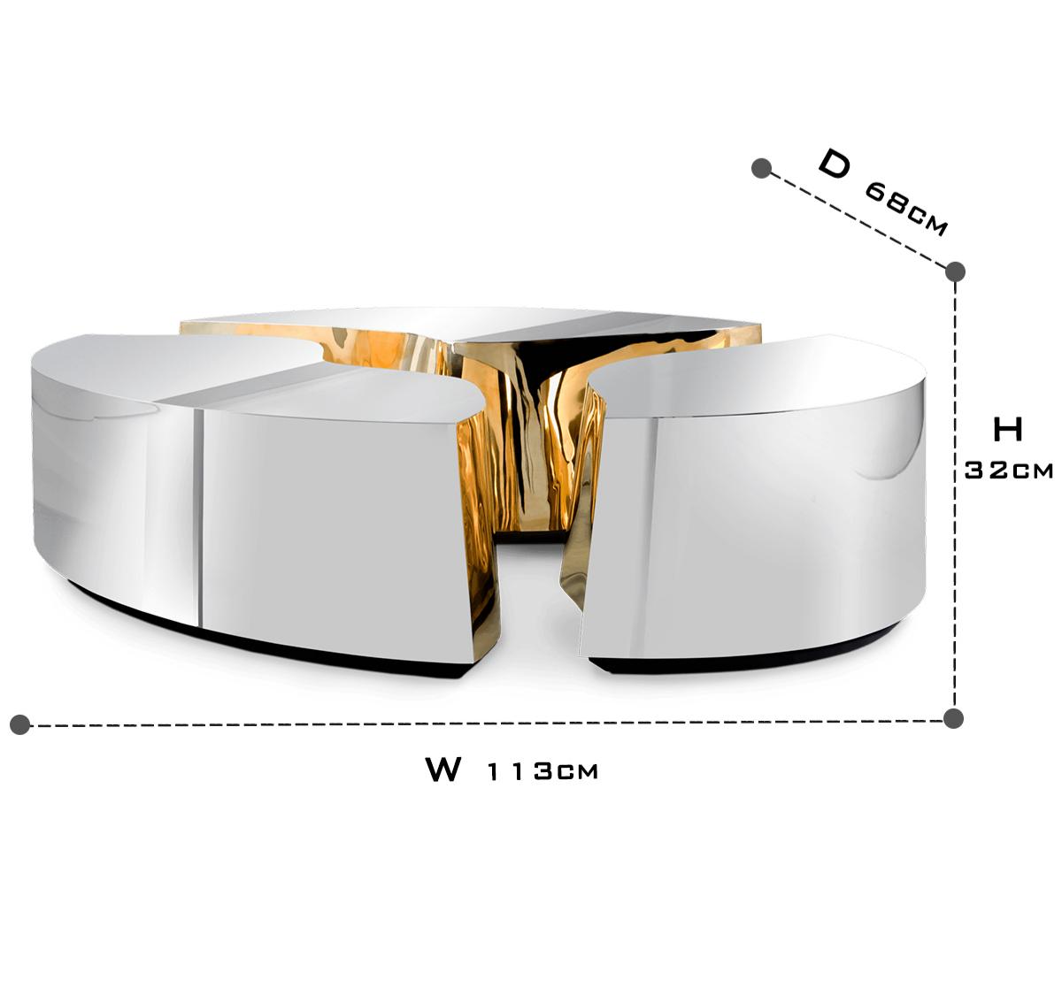 Luxury Oval Dining Table with Sculptural Brass Accents & High Gloss Finish