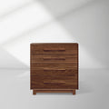 Tables de chevet Copeland Sloane à 4 tiroirs, en bois, pour chambre à coucher