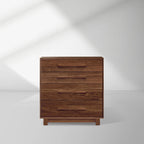 Tables de chevet Copeland Sloane à 4 tiroirs, en bois, pour chambre à coucher