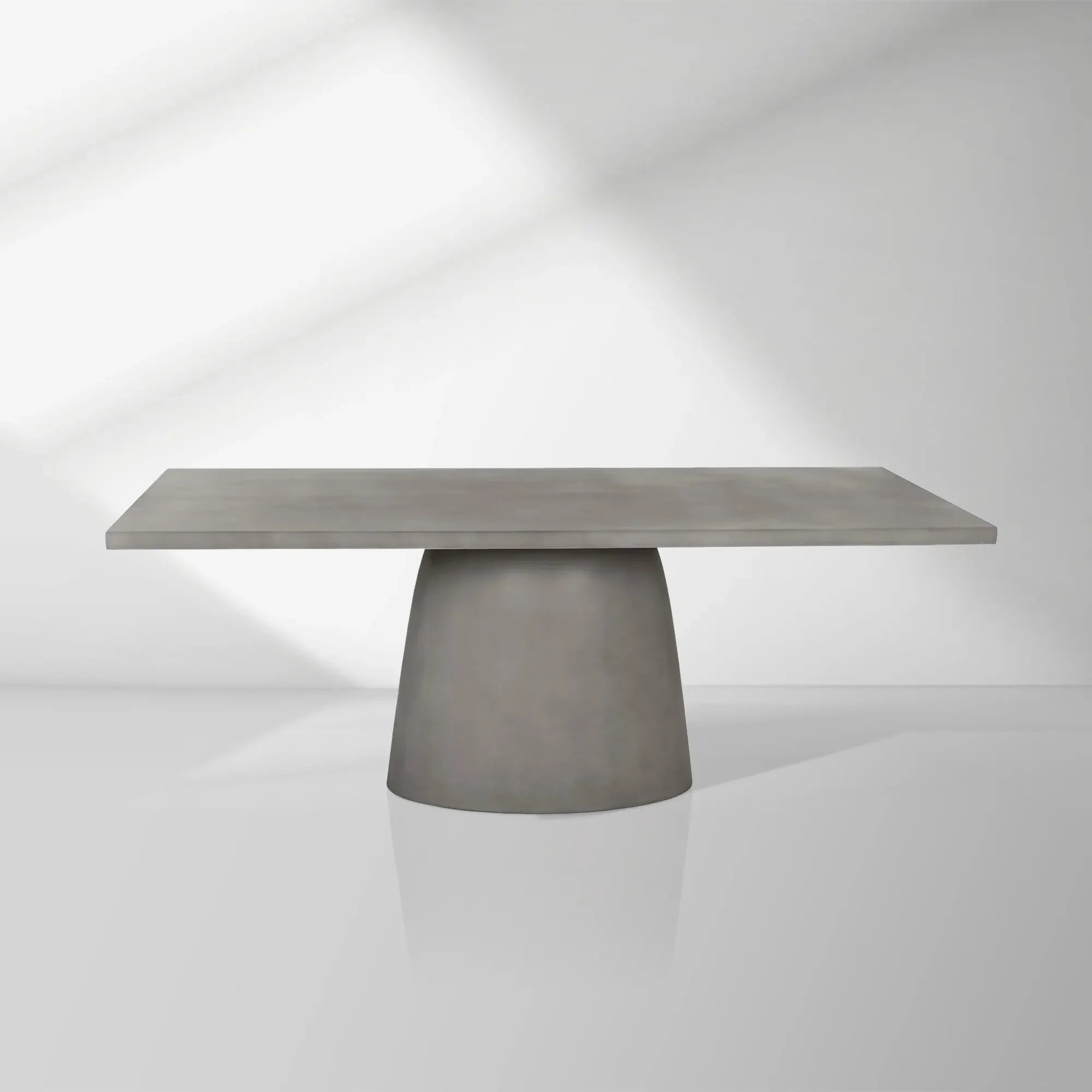 Cavallino Classico Outdoor Concrete Dining Table with Oval Base