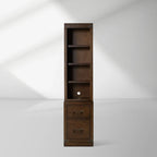 Tremont Modern Offices File Cabinets Bookcases Wood Tall Display Storage Cabinets