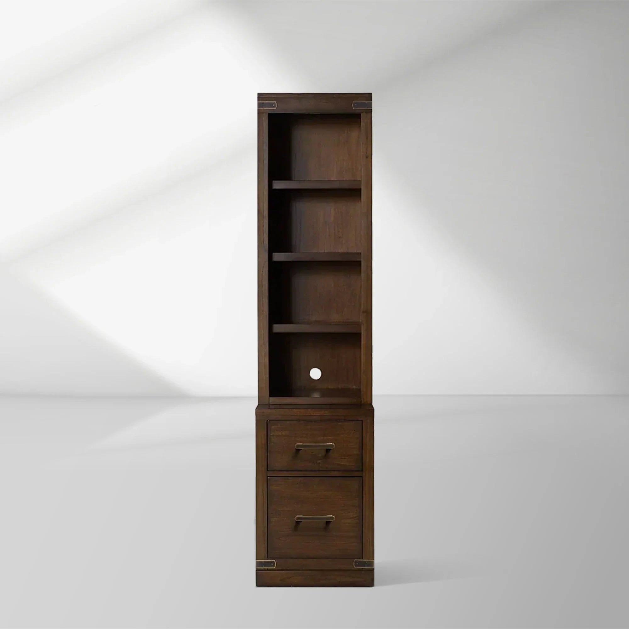 Tremont Modern Offices File Cabinets Bookcases Wood Tall Display Storage Cabinets