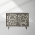 Divya Bone Inlay Buffet Sideboard Wood Entrance Storage Cabinet Luxury Living TV Cabinet