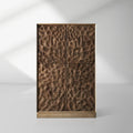 Armoire haute Condesa Wood Living, meuble de rangement de luxe pour salle à manger, buffet/bibliothèque